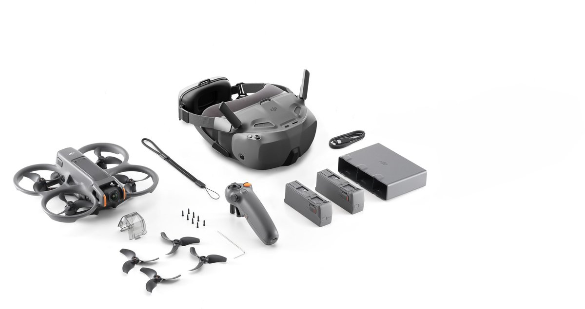 DJI Avata 2 Fly Smart Combo (Three Batteries)