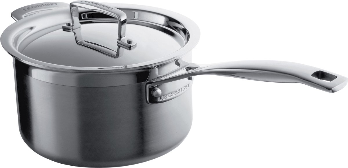 Le Creuset Steelpan 'Classic 3-ply RVS' Ø20cm / 3.8L