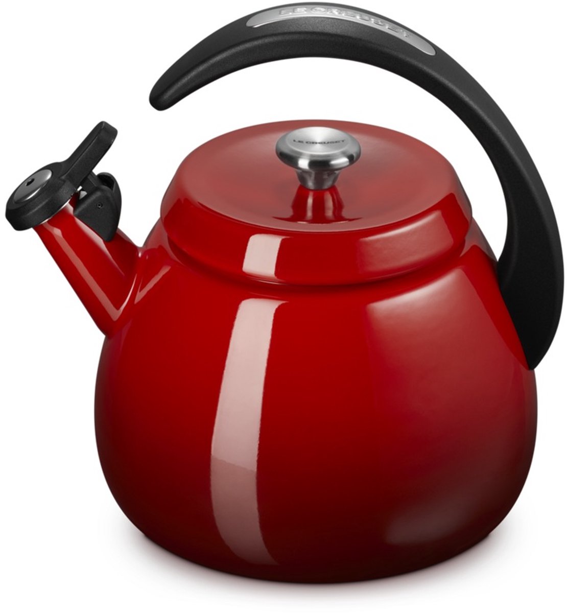Le Creuset Fluitketel 2.1L Cloche 'Kersenrood'