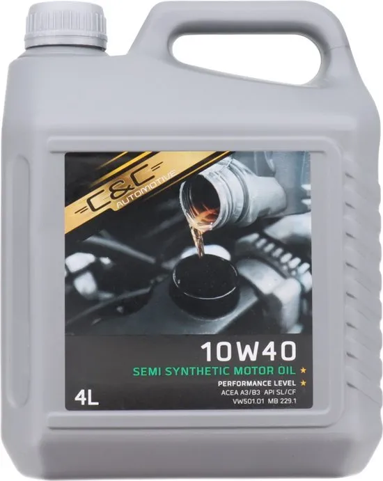 10W-40 - Motorolie - 4L