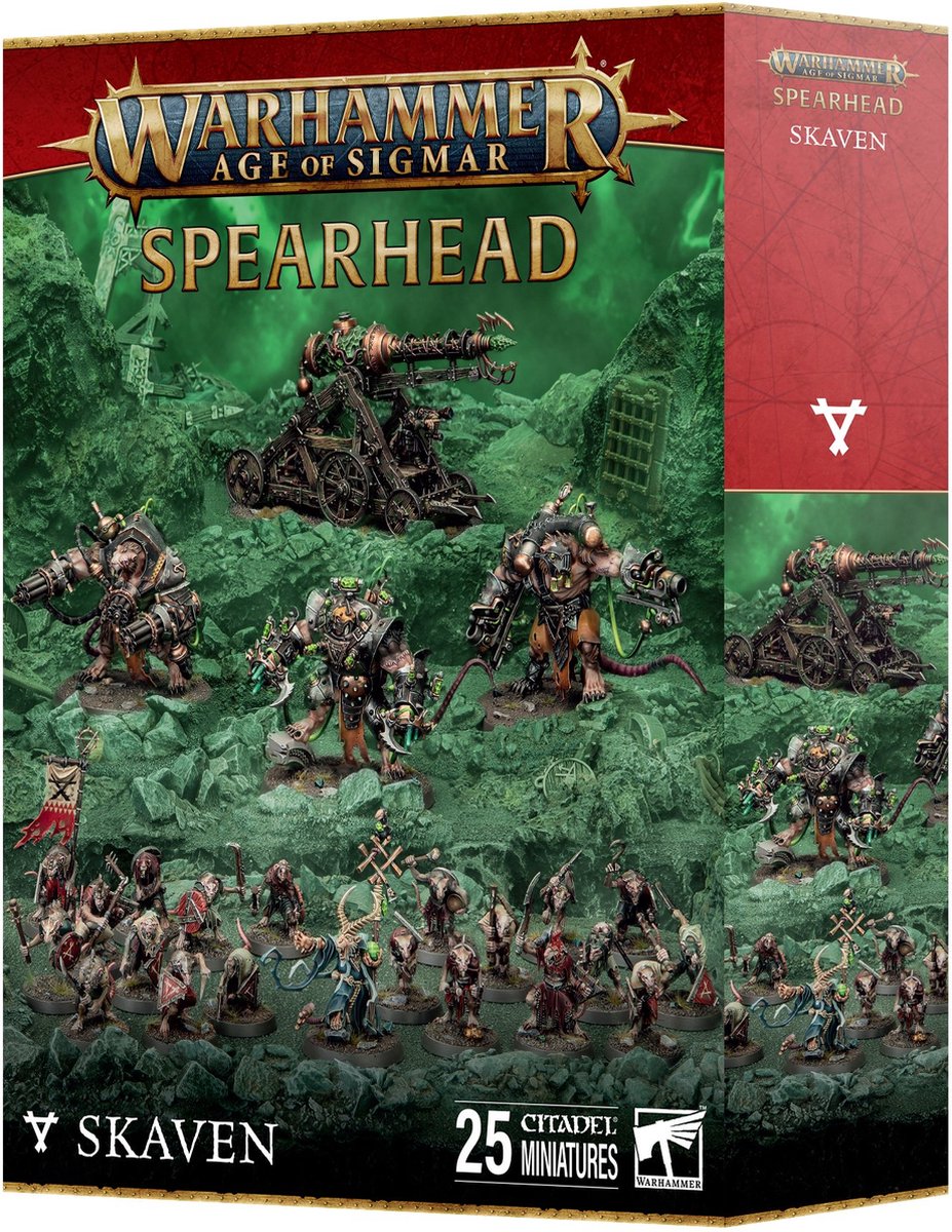 Beeldje Games Workshop Warhammer AoS - Spearhead Skaven
