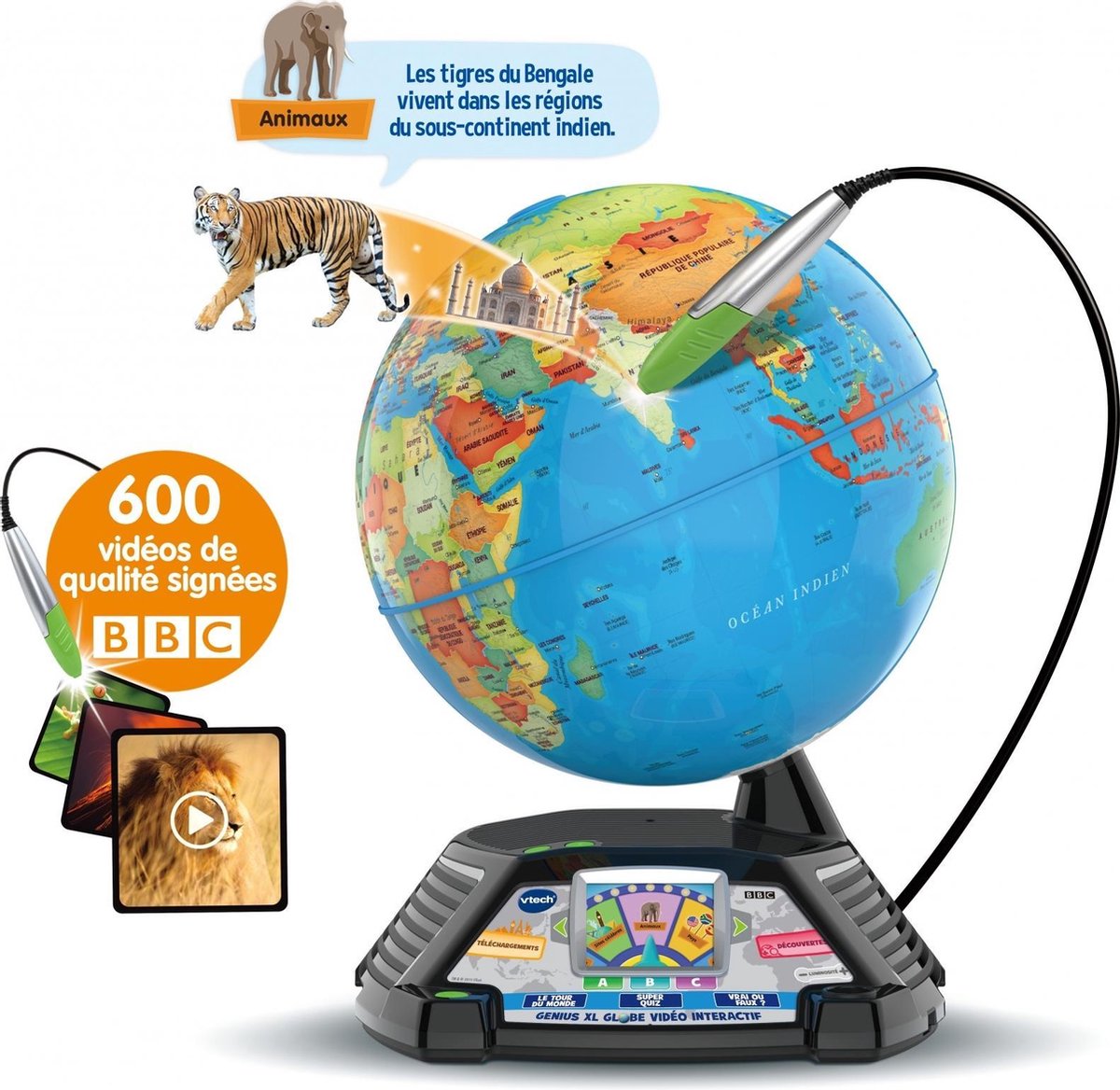 Educatieve spellen genius xl globe video Vtech Electronics Europe
