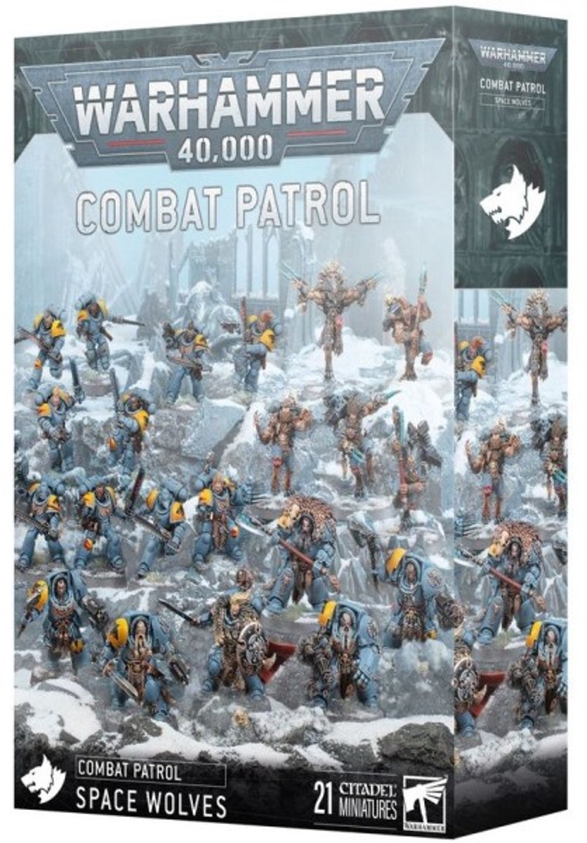 Beeldje Games Workshop Warhammer 40k - Patrouille Space Wolves (2025)