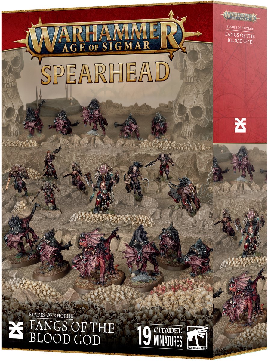 Beeldje Games Workshop Warhammer AoS - Spearhead Blades of Khorne (2025)