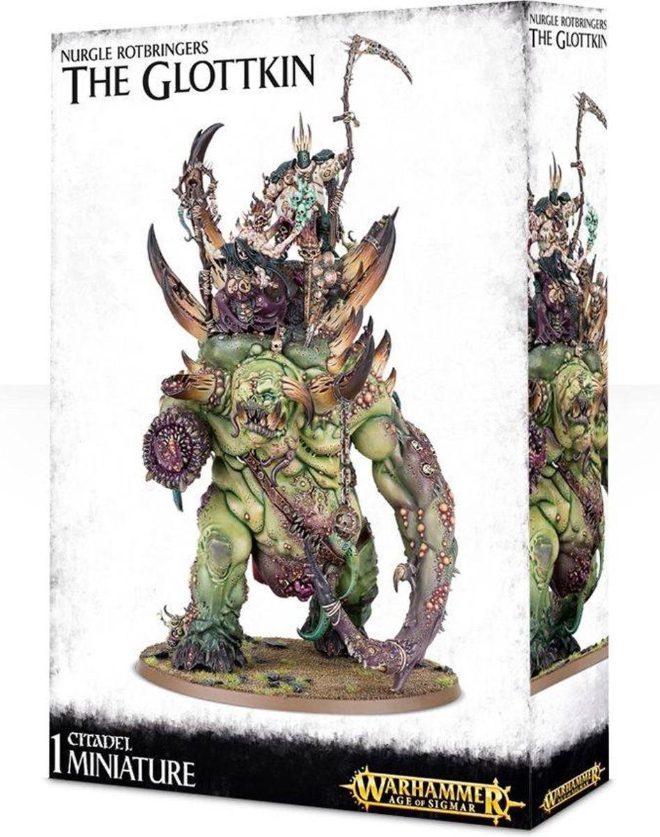 Beeldje Games Workshop Warhammer AoS - Nurgle Rotbringers The Glottkin