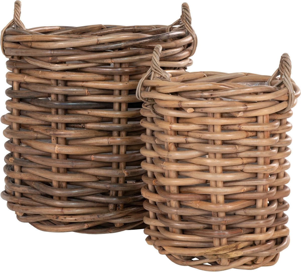 Kubu rieten opbergmand House Nordic Burton (x2)