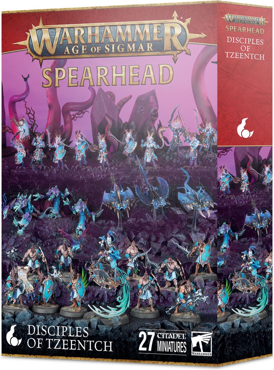 Figurine Games Workshop Warhammer AoS - Spearhead Disciples Of Tzeentch