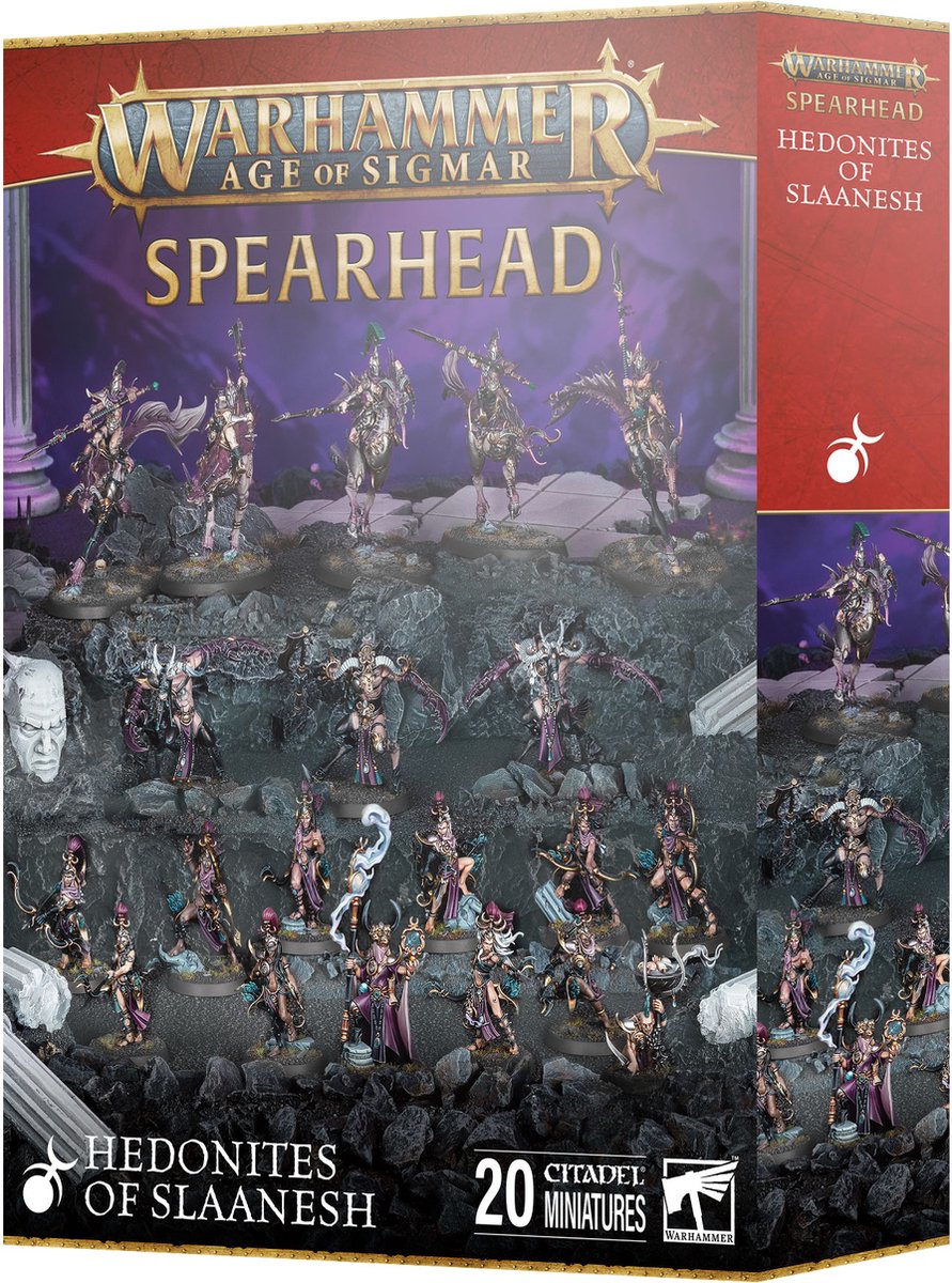 Figurine Games Workshop Warhammer AoS - Spearhead Hedonites of Slaanesh