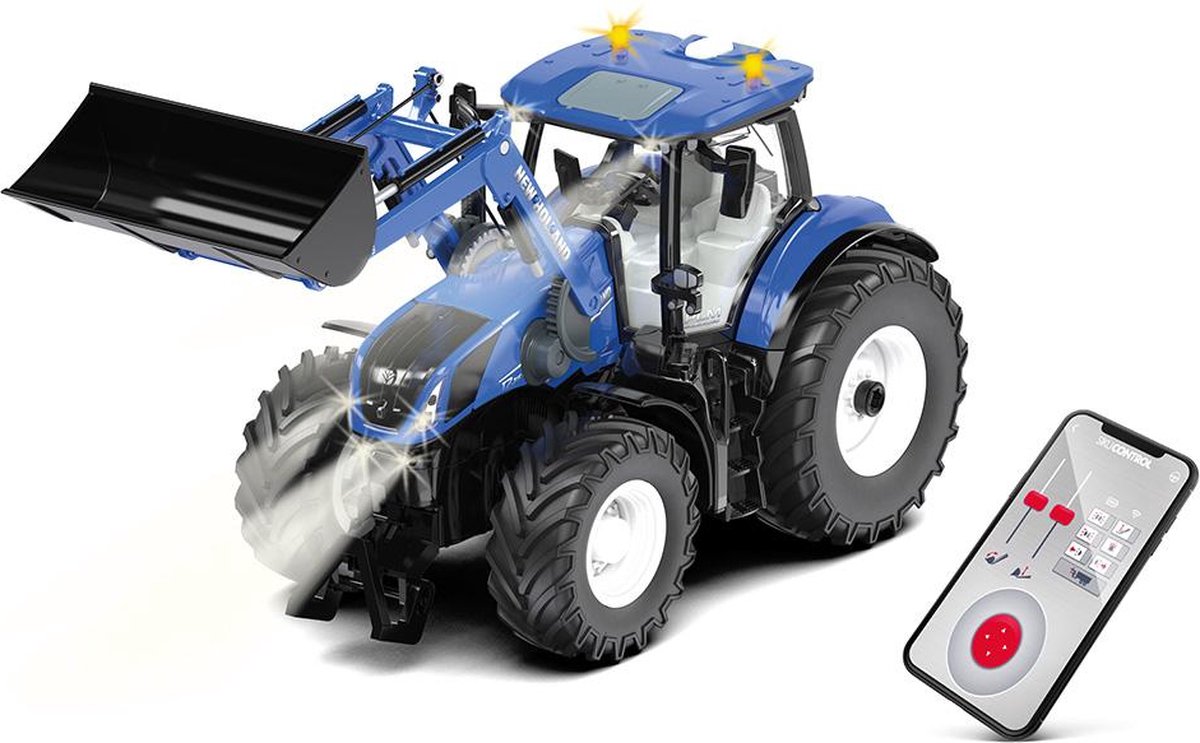 Op afstand bestuurbare tractor Farming Toys New Holland T7.315