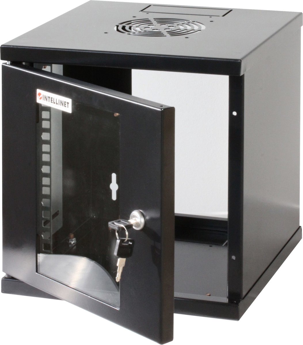 Intellinet 711692 10inch-wandkast 6 HE Zwart (RAL 9005)