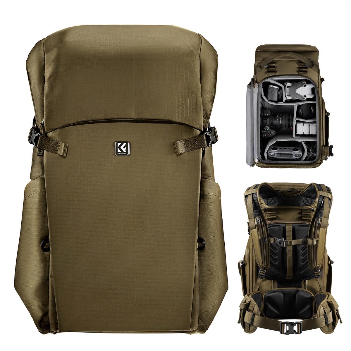 K&F Concept Backpack 30L foto rugzak - Zwart