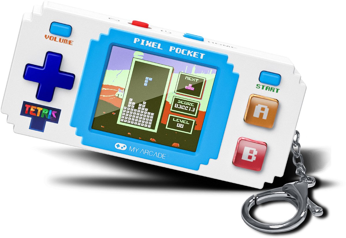 Portable Gaming System Pixel Pocket Pro - Tetris