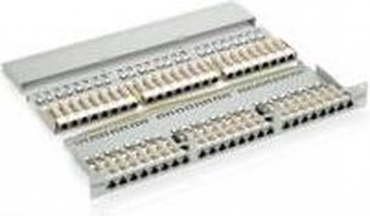 Equip Patchpanel 48Port RJ45, Cat6 1HE Z
