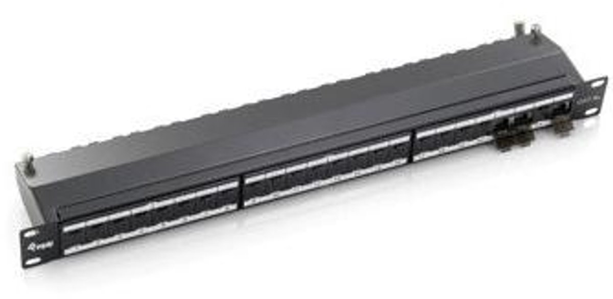 Equip Patchpanel 24x RJ45 Cat6A 19" 1HE
