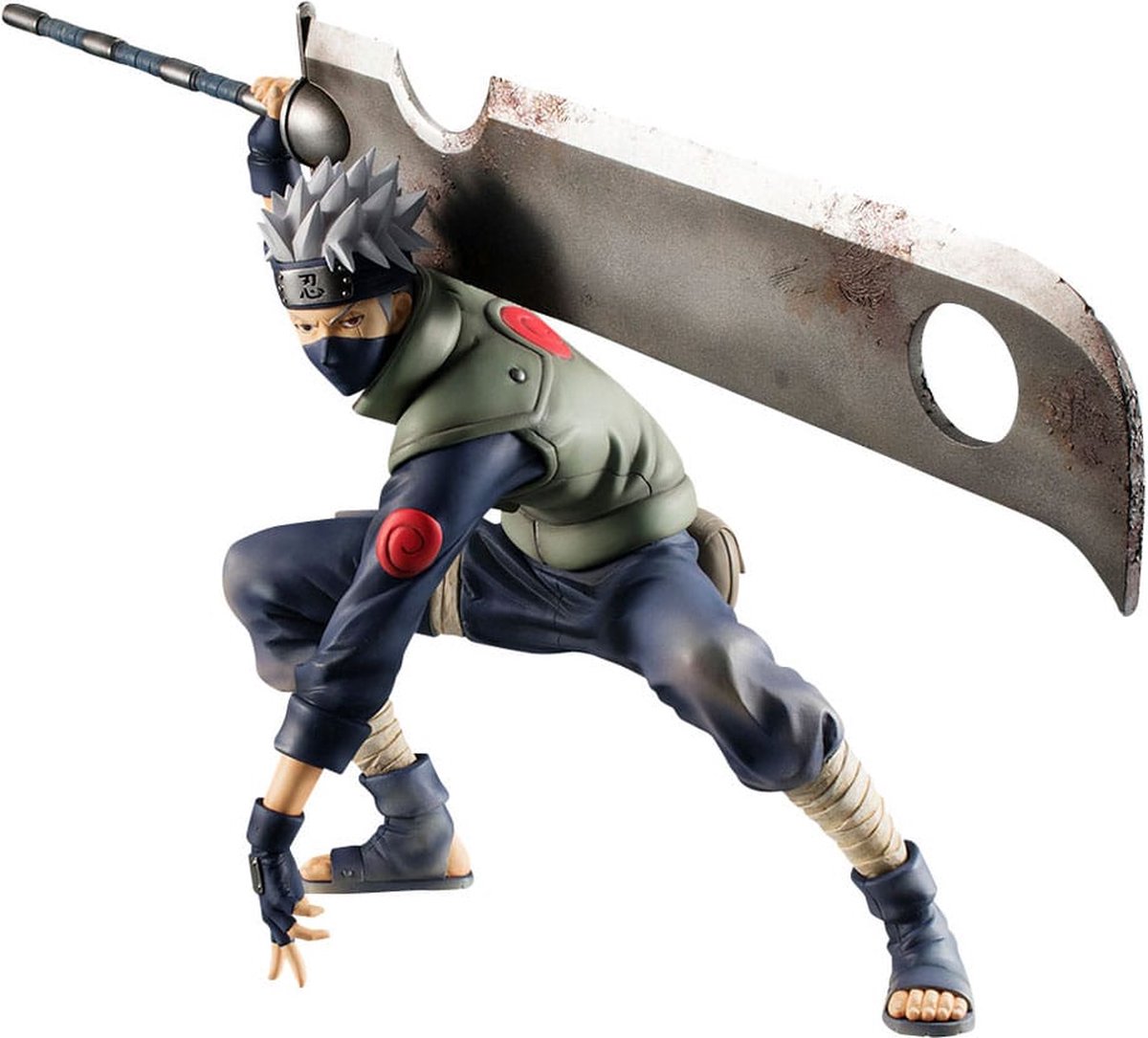 PVC-beeldje Megahouse Naruto Shippuden série G.E.M. Kakashi Hatake Great Ninja War 15th Anniversary Ver.