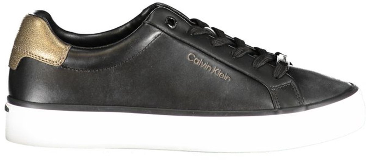 Leona Sneakers Casual Stijl Zwartgoud