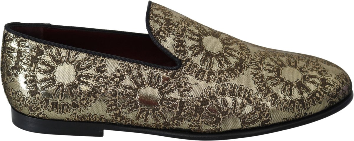 Bloemen Loafers Slip-on Stijl