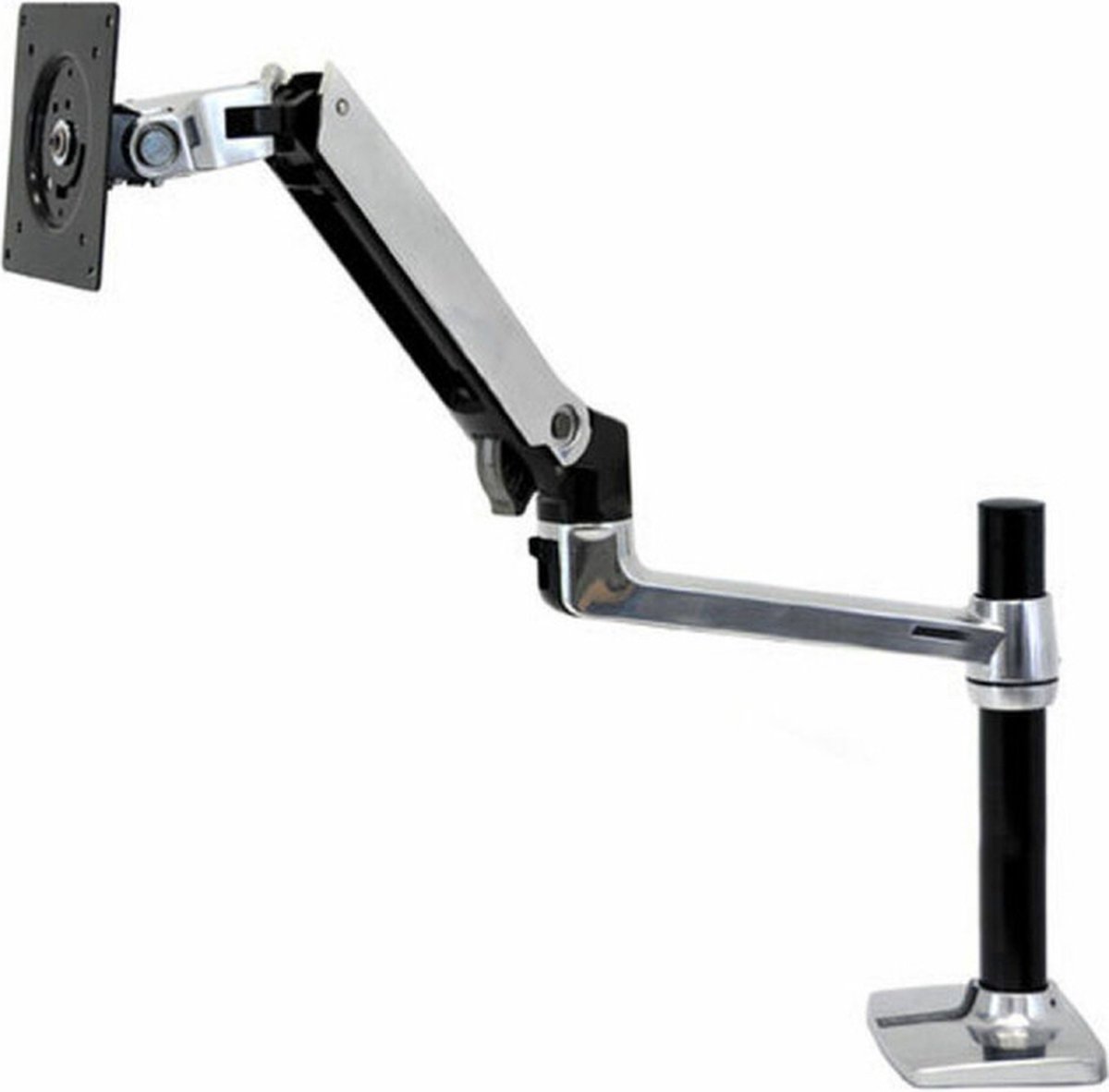 LX Desk Mount LCD Monitor Arm, Tall Pole Houder