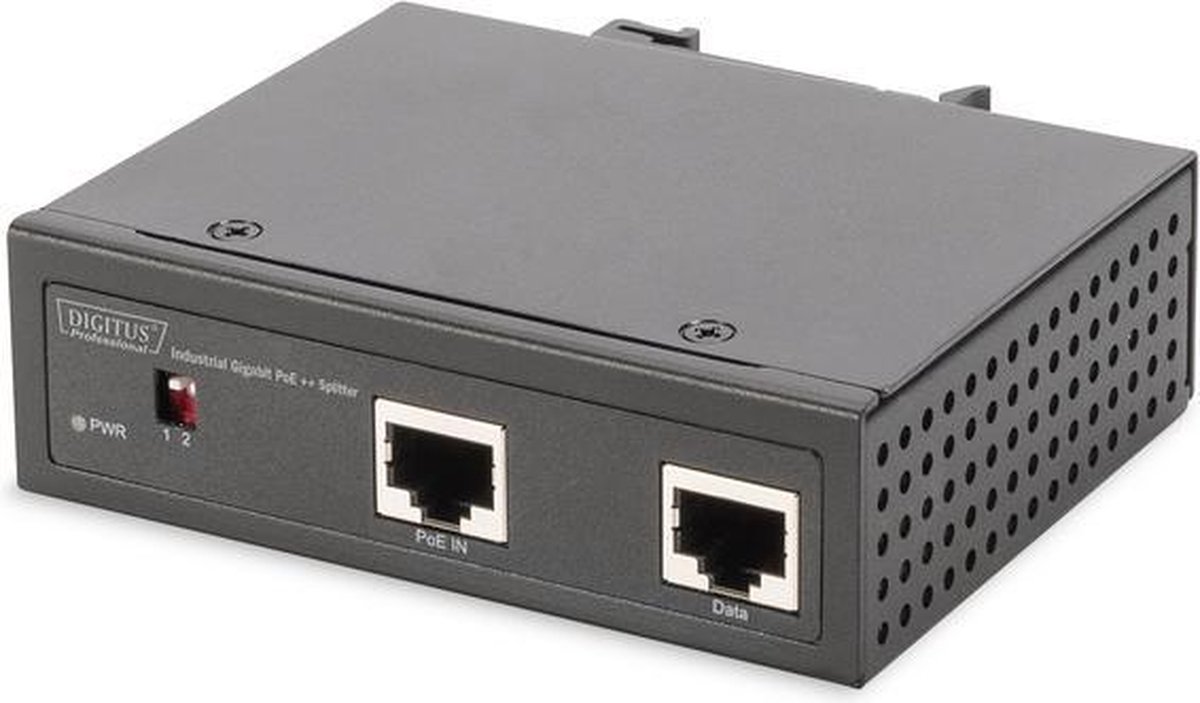 Digitus DN-651111 PoE-splitter 10 / 100 / 1000 MBit/s IEEE 802.3af (12.95 W), IEEE 802.3at (25.5 W), IEEE 802.3bt