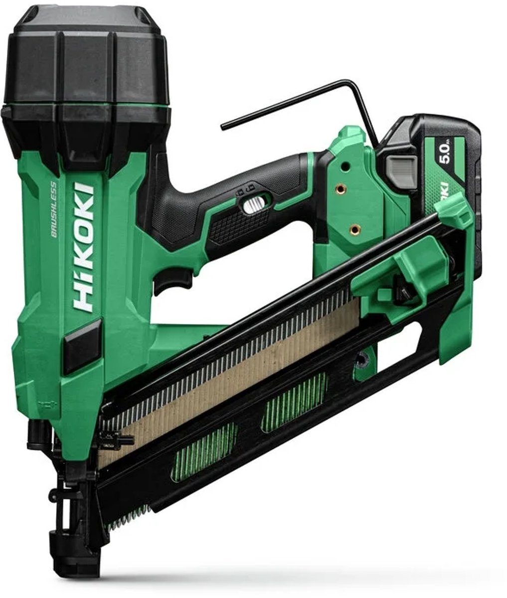 HiKOKI NR1890DCA NR1890DCAWQZ Accuspijkerpistool Incl. accu, Incl. lader