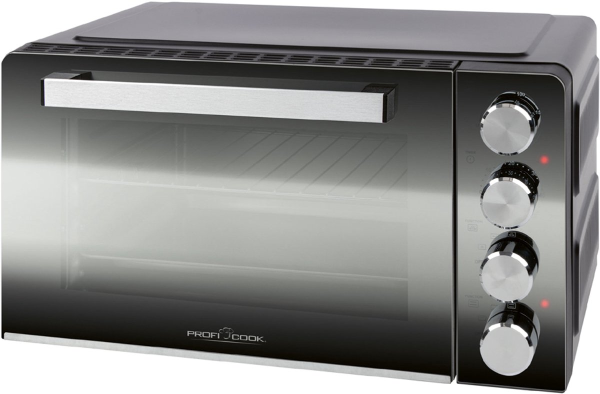 Profi Cook PC-MBG 1277 Mini-oven Multifunctioneel, Kijkvenster, Convectiefunctie, Traploze temperatuurregeling