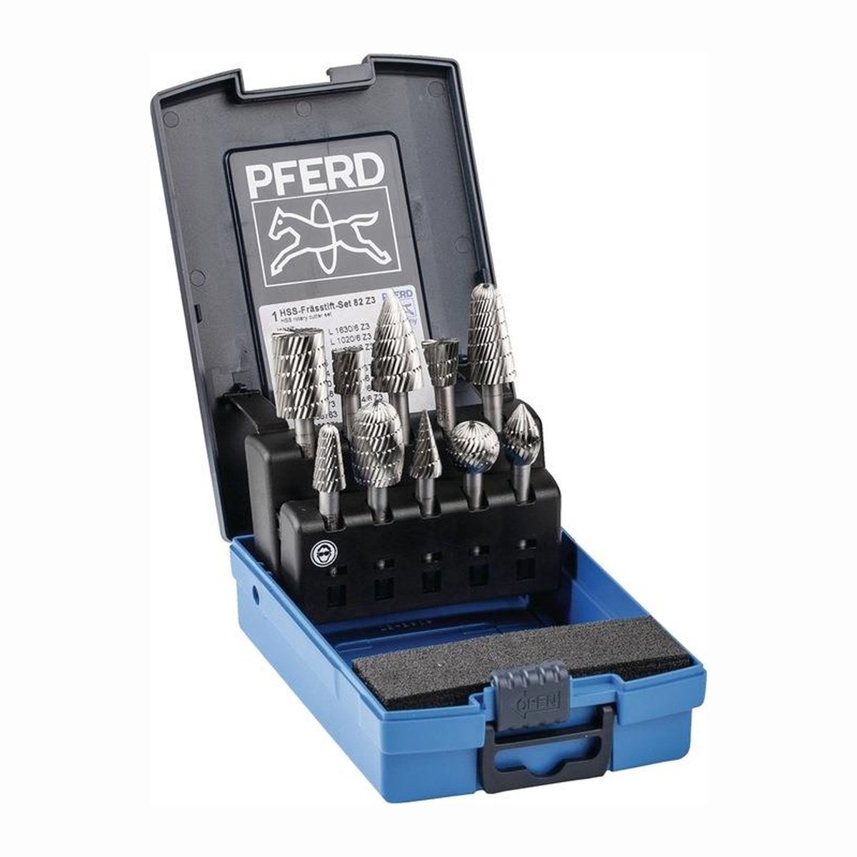PFERD TOOLS 22900823 Freesstiftset HSS Schachtdiameter 6 mm