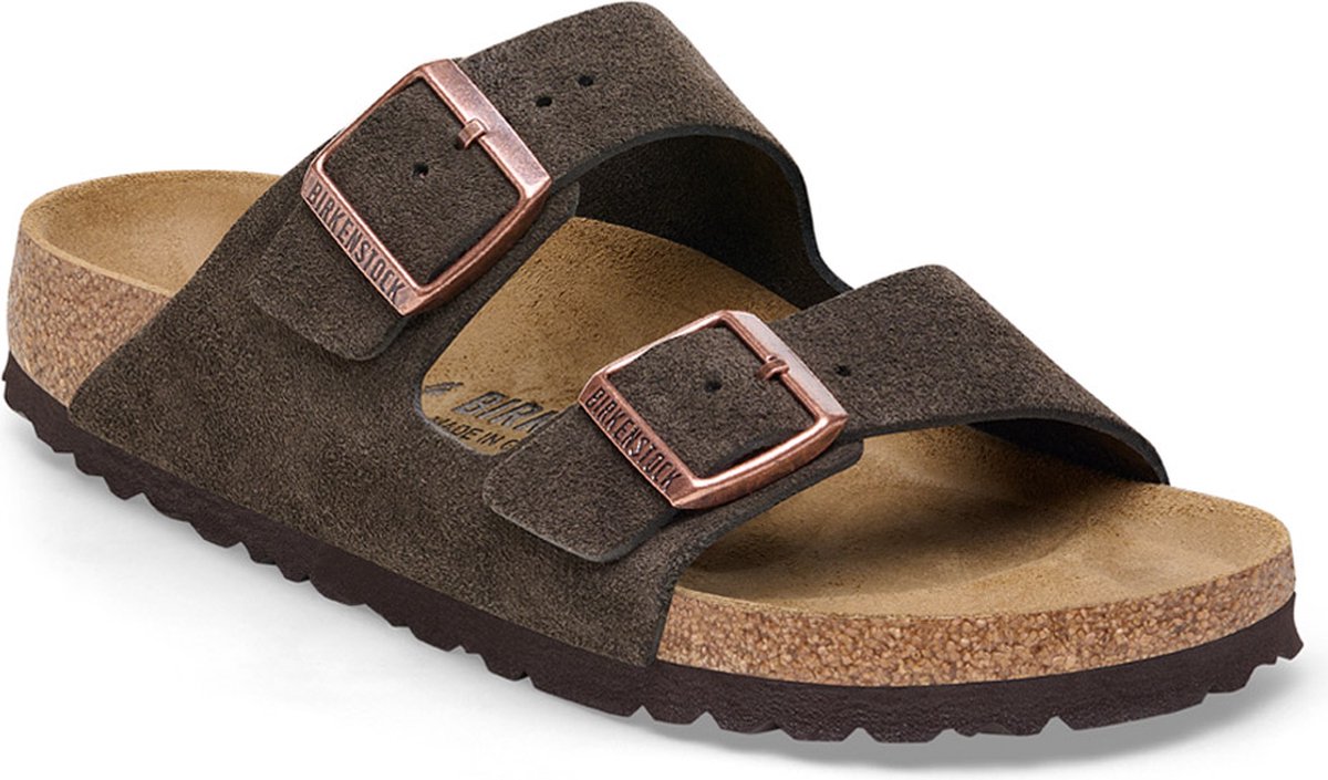 Sandalen Birkenstock Arizona Suede Leather