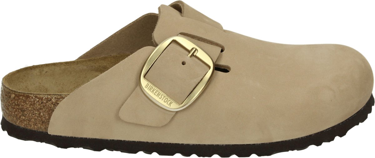 Leren klompen Birkenstock Boston Leather
