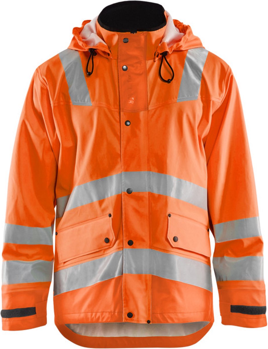 Blåkläder Regenjas High-Vis LEVEL 2 43022003 | High-Vis Oranje | Maat XS - 7330509368336