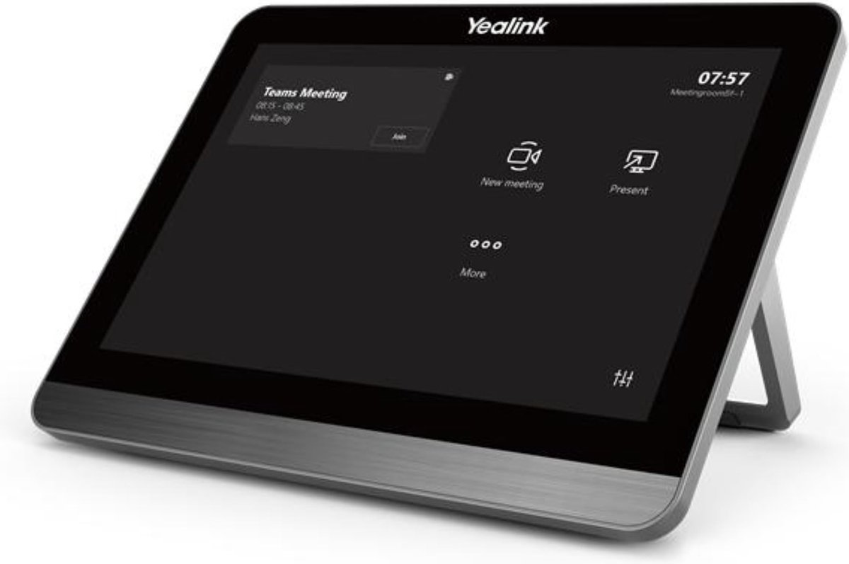 Yealink CTP18 STD - Beeldscherm 20,3 cm (8') - 1280 x 800 Pixels - Zwart