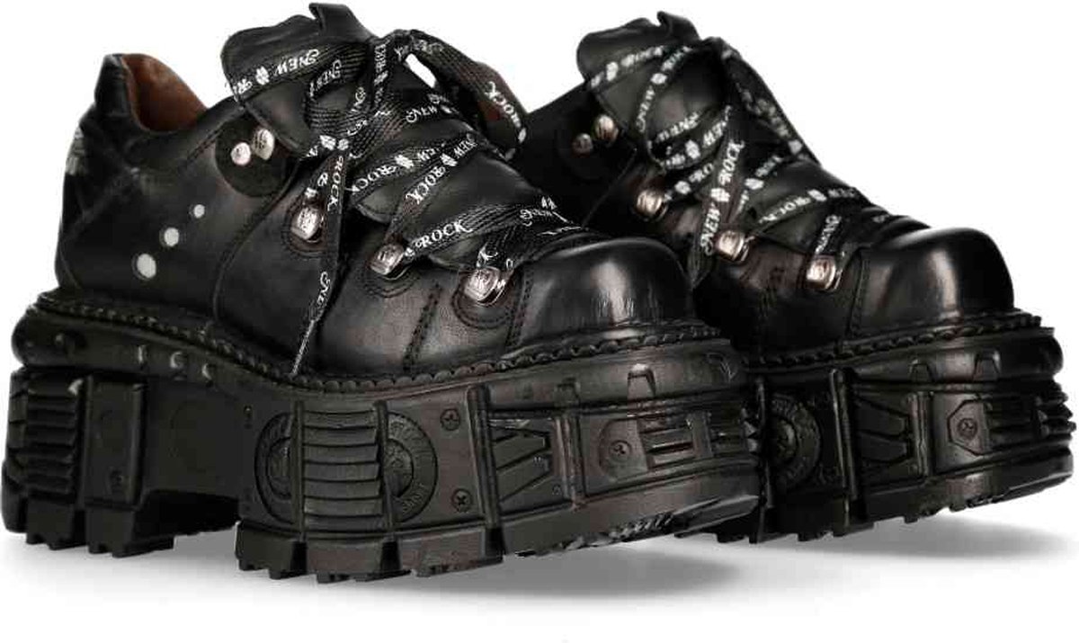 New Rock unisex platform punk metalen laarzen - M-TANK120N