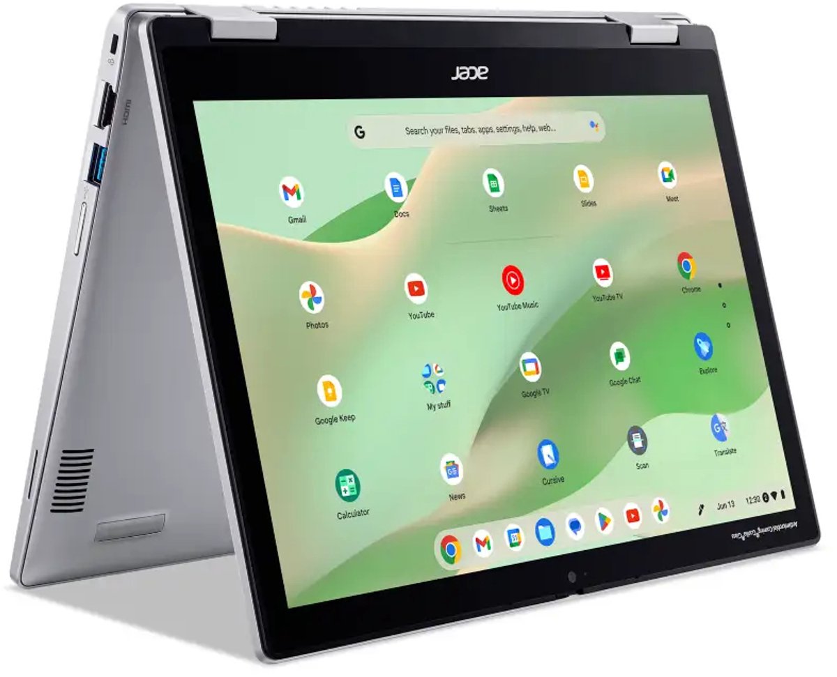 Acer Chromebook Spin 312 CP312-1H-C3AX - 12,2"WUXGA - 8GB RAM - Azerty toetsenbord