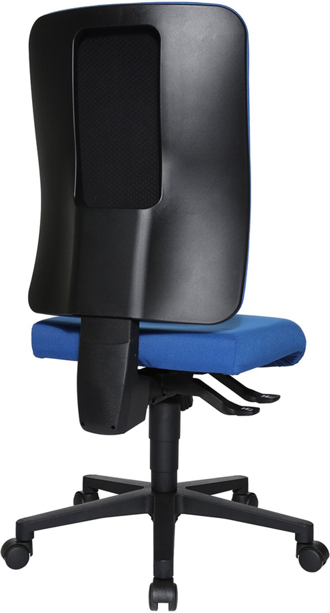 Topstar Bureaudraaistoel | met synchroontechniek | antraciet 450-550 mm | zonder armleuningen draagvermogen 110 kg | 1 stuk - OX4000 T22 OX4000 T22