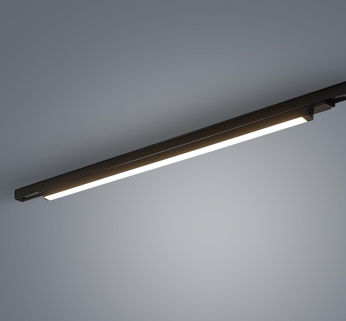 Arcchio - LED-railverlichting Harlow, zwart, 109 cm, 3.000 K