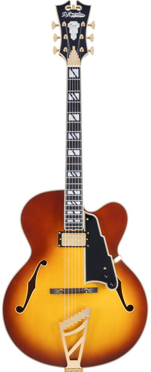 D'angelico Excel EXL-1 Dark Iced Tea Burst