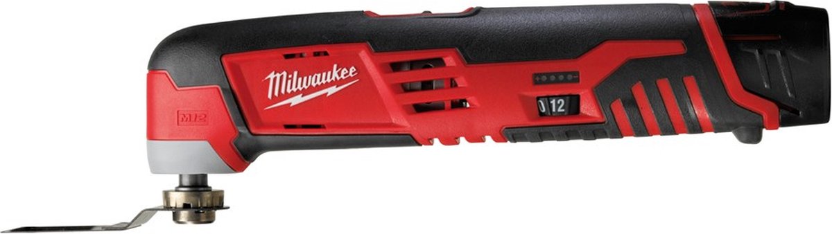 Milwaukee C12 MT-202B Accu multitool 12V 2.0Ah in tas - 4933427180