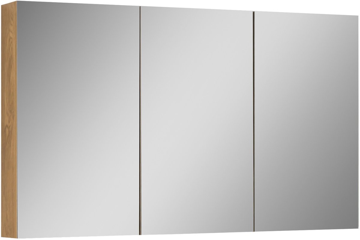 Badplaats Badkamerkast cuba 120 x 16 x 72 cm - spiegelkast badkamer