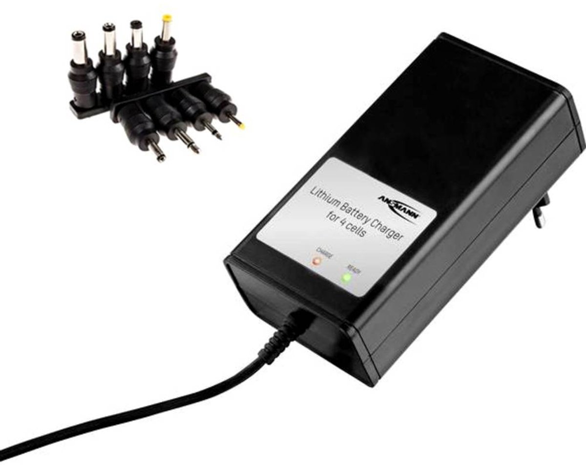 Ansmann LBC-4cells Lader voor accupacks 2000 mA Li-ion