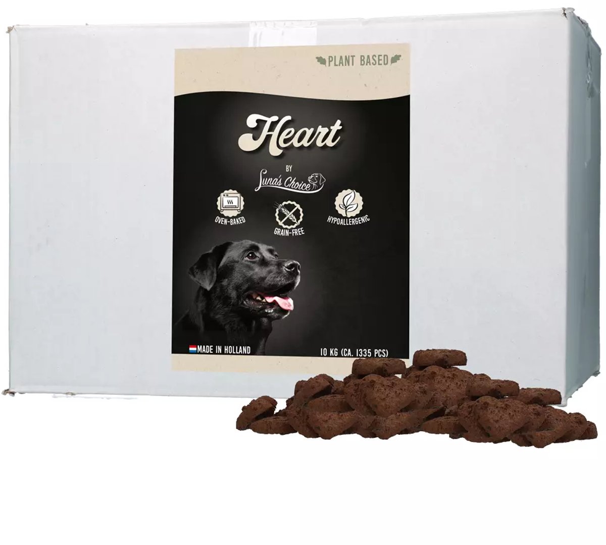 Luna's Choice Plant Based Snack Grootverpakking Sweet Hearts