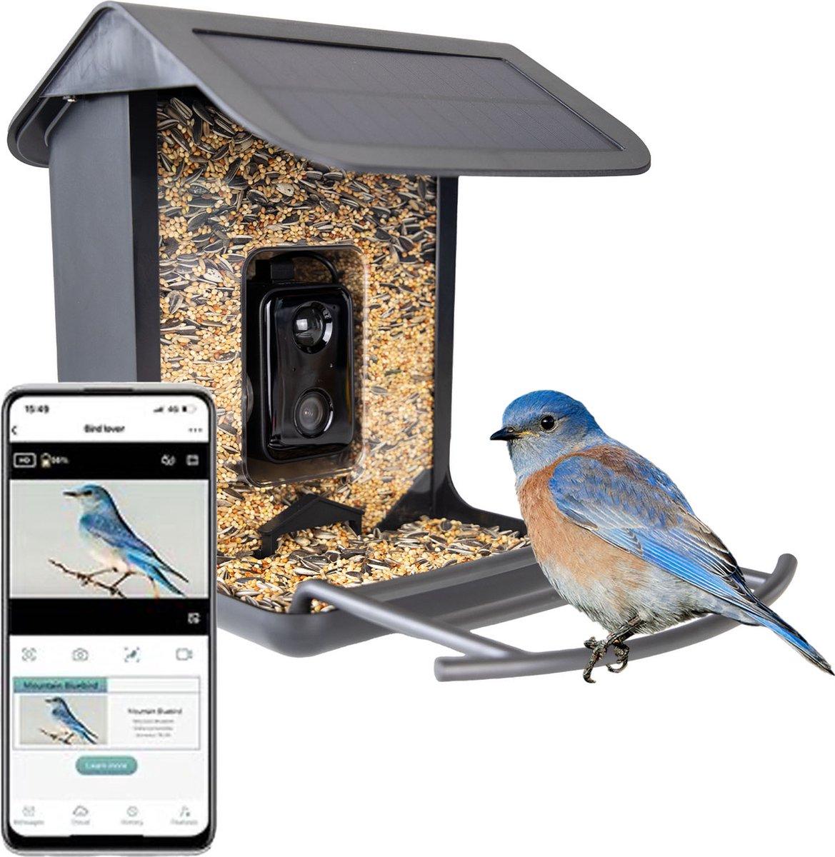 AI Bird Feeder met Camera