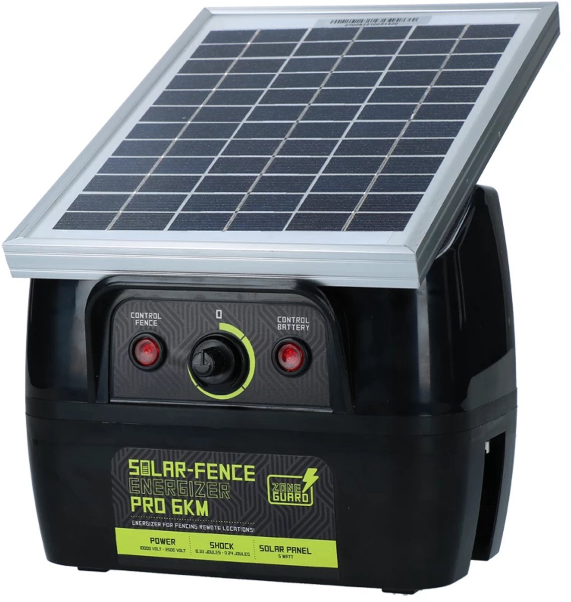 Zoneguard Solar-Fence Energizer Pro 6 km