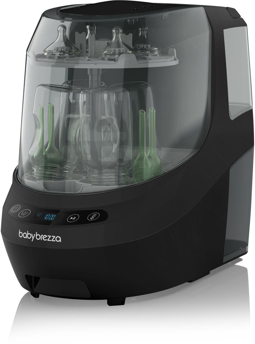 Flessenwasser Baby Brezza Bottle Washer Pro All Black
