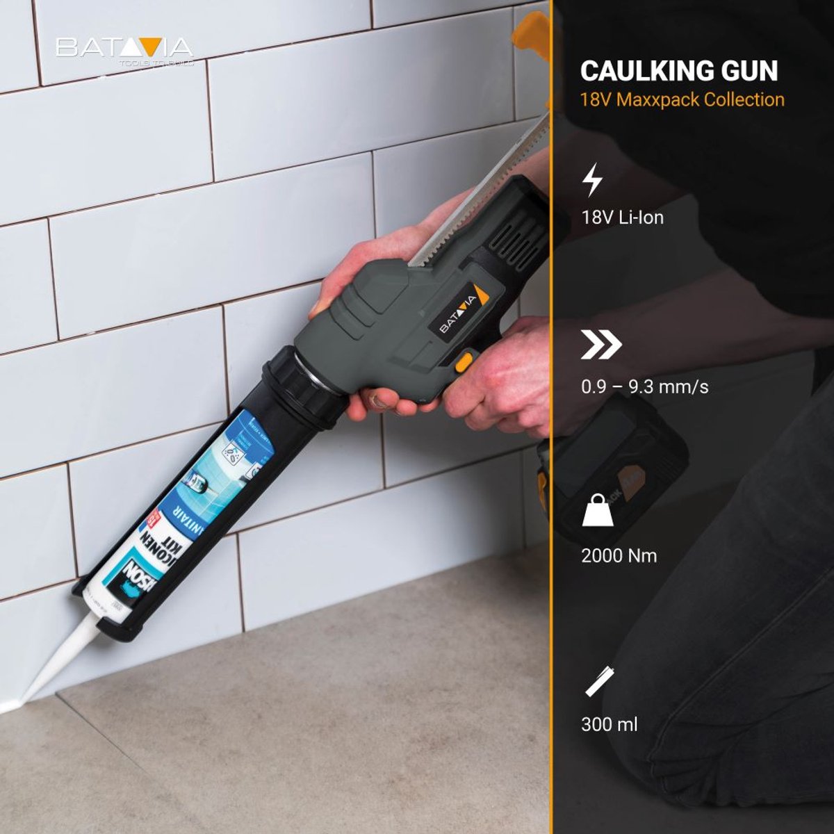 Batavia 18V Accu Kitpistool