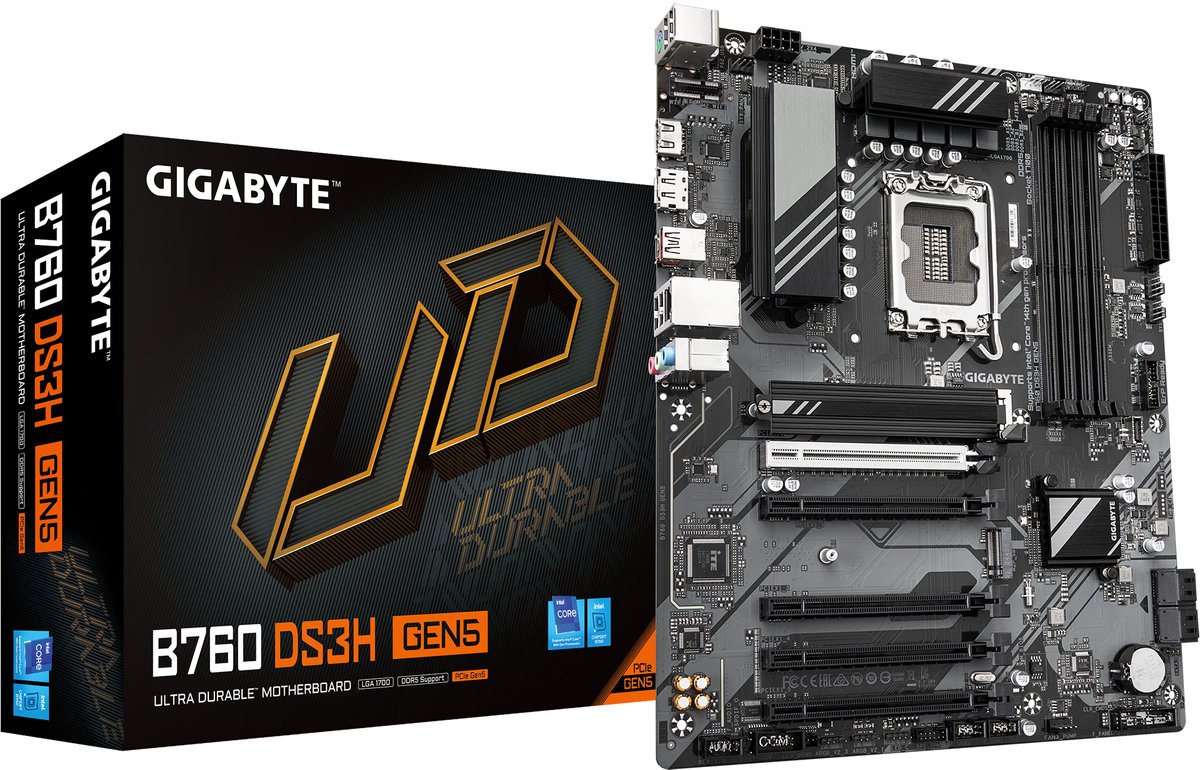 Gigabyte B760 DS3H GEN5, ATX, S1700