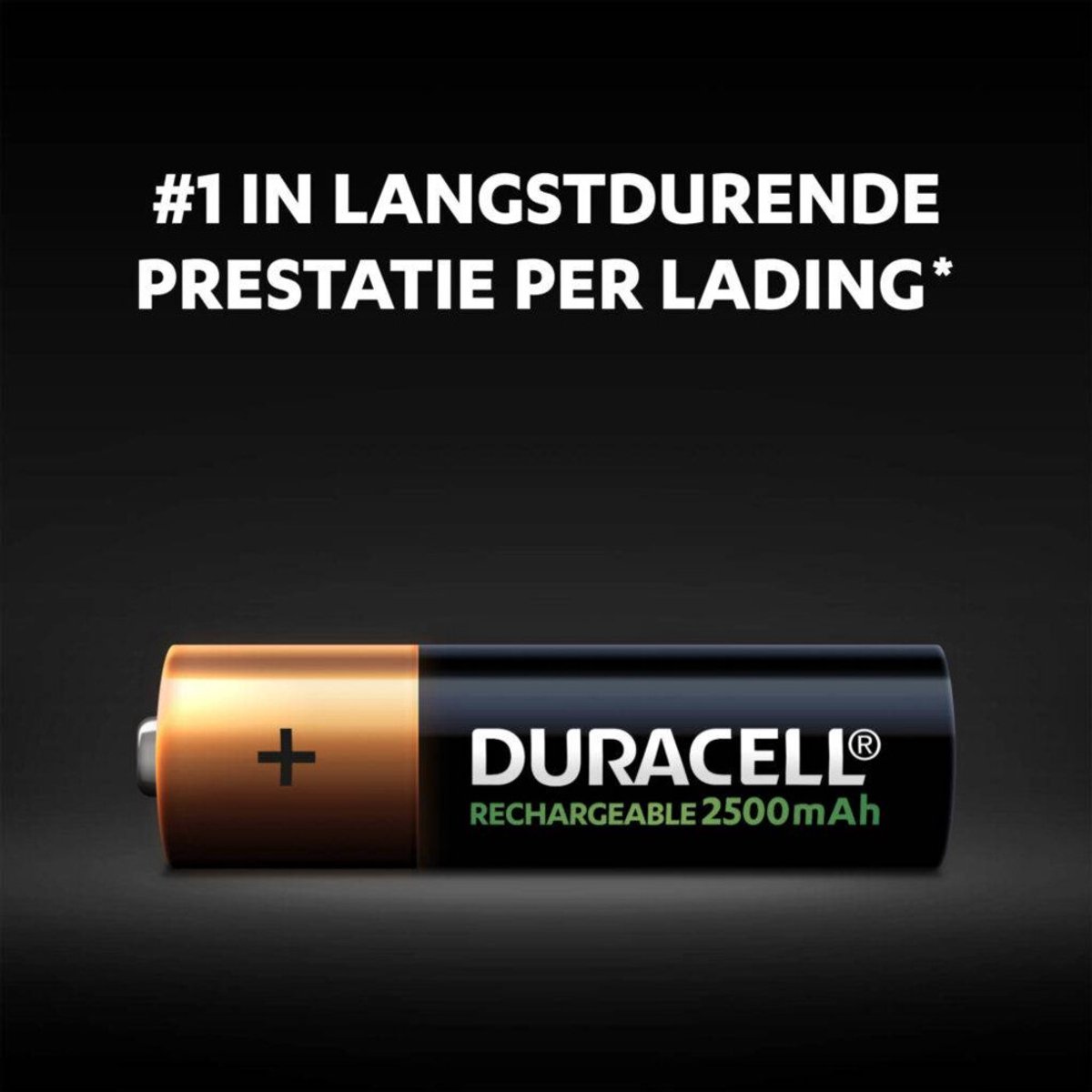 10x Duracell Oplaadbare Batterijen AA 4 stuks