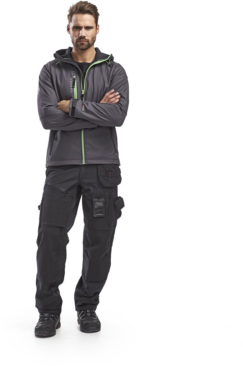 Blåkläder Werkbroek X1500 15002517 | Zwart | Maat 48 - 7330509394694