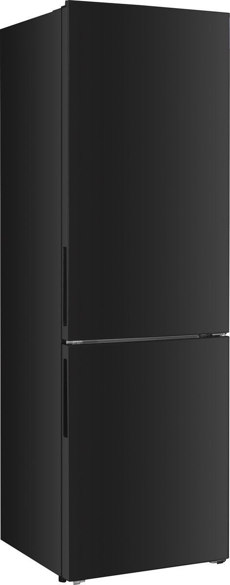 Exquisit KGC320-90-E-041EB - Koel-vriescombinatie - 315 liter - Zwart