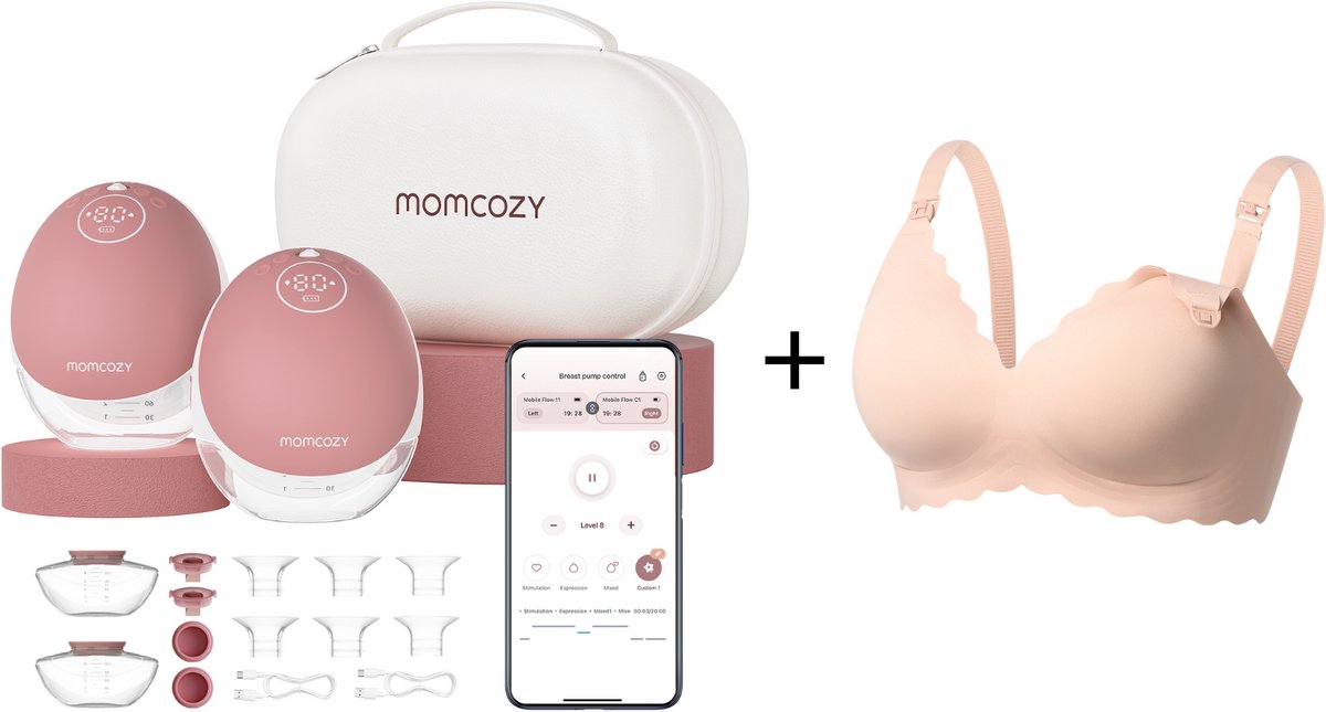 Momcozy M9 Handsfree - Borstkolf