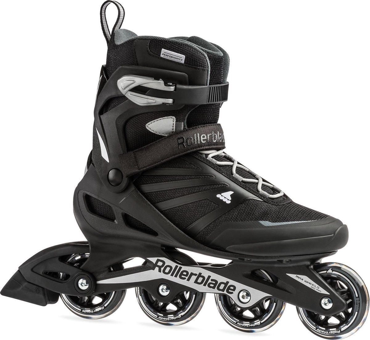 Rollerblade - Zetrablade M Black Silver - Recreatie Skates - 38