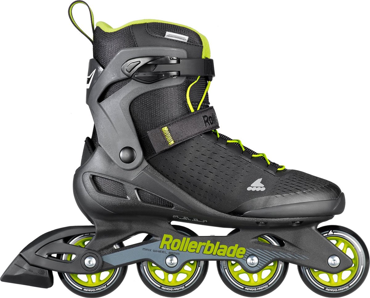 Rollerblade - Zetrablade Elite Black/Lime - Recreatieve Skates - 40